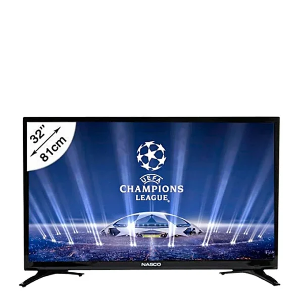 1_4d175c1f-b24e-44d6-8196-c313f623266f Téléviseur LED NASCO 32 Pouces Ultra Slim HD – 3 HDMI, USB, VGA – Noir