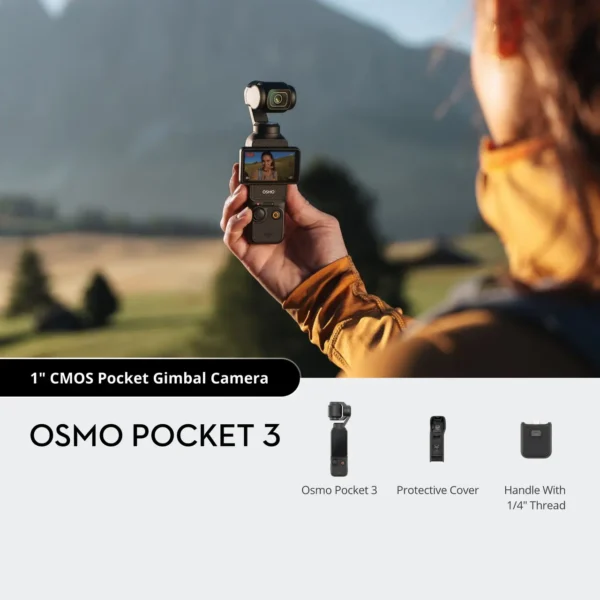 3f16f6f60e8183e2dff23edd65826086@ultra DJI Osmo Pocket 3 – Caméra compacte 4K avec stabilisation sur nacelle