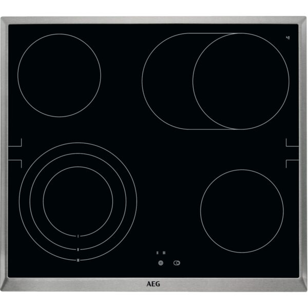 61Lc08LePbL Ensemble de cuisson encastrable AEG DE-RB-03 – Four SteamBake pyrolyse + plaque vitrocéramique Inox