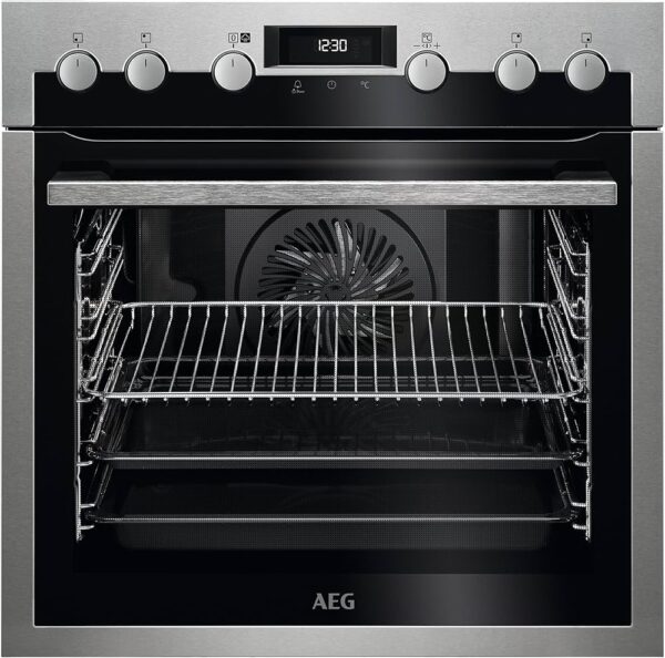 A1Ipgzhp4ML._AC_UF1000,1000_QL80_ Ensemble de cuisson encastrable AEG DE-RB-03 – Four SteamBake pyrolyse + plaque vitrocéramique Inox