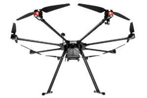 Drone industriel lourd Aurelia X8 MAX – Charge utile 11 kg – Autonomie 50 min – Octocoptère haute stabilité