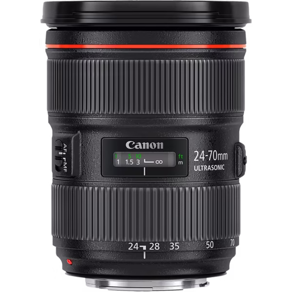 Objectif Canon EF 24-70 mm f/2.8 L II USM – Zoom standard professionnel série L