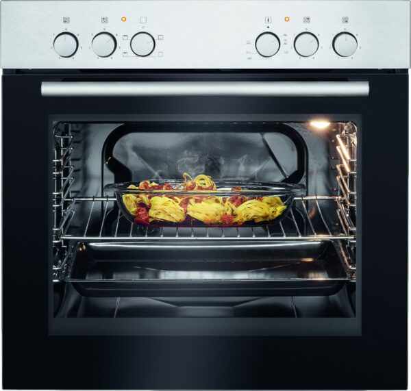 Ensemble de cuisson encastrable BOMANN EHBC 7932 IX – Vitrocéramique 60 cm, Four 66 L, Inox, Classe A