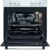 Ensemble de cuisson encastrable BOMANN EHBC 7932 IX – Vitrocéramique 60 cm, Four 66 L, Inox, Classe A