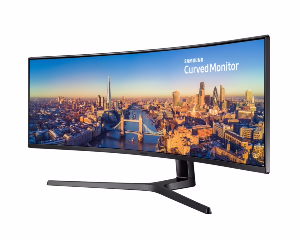 fr-lc49j89-lc49j890dkuxen-rperspectiveblack-161452113 Samsung Écran incurvé ultra-large 49’’ C49J890DKU – DFHD, USB-C, MagicBright, Multitâche Pro