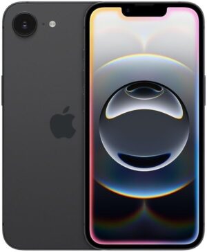 Apple iPhone 16e, 128 Go, Noir (Reconditionné)