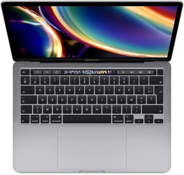 MacBook Pro 13” 2020 Apple – Intel Core i5 2.0 GHz, 16 Go RAM, 512 Go SSD, AZERTY FR, Gris Sidéral