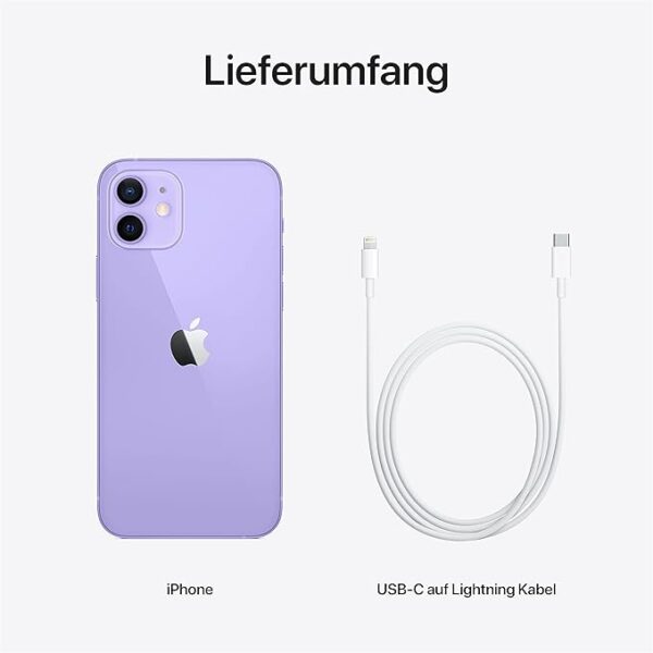 61qj+6s5eMS._AC_SX679_ Apple iPhone 12, 256 Go - Violet - (Reconditionné)